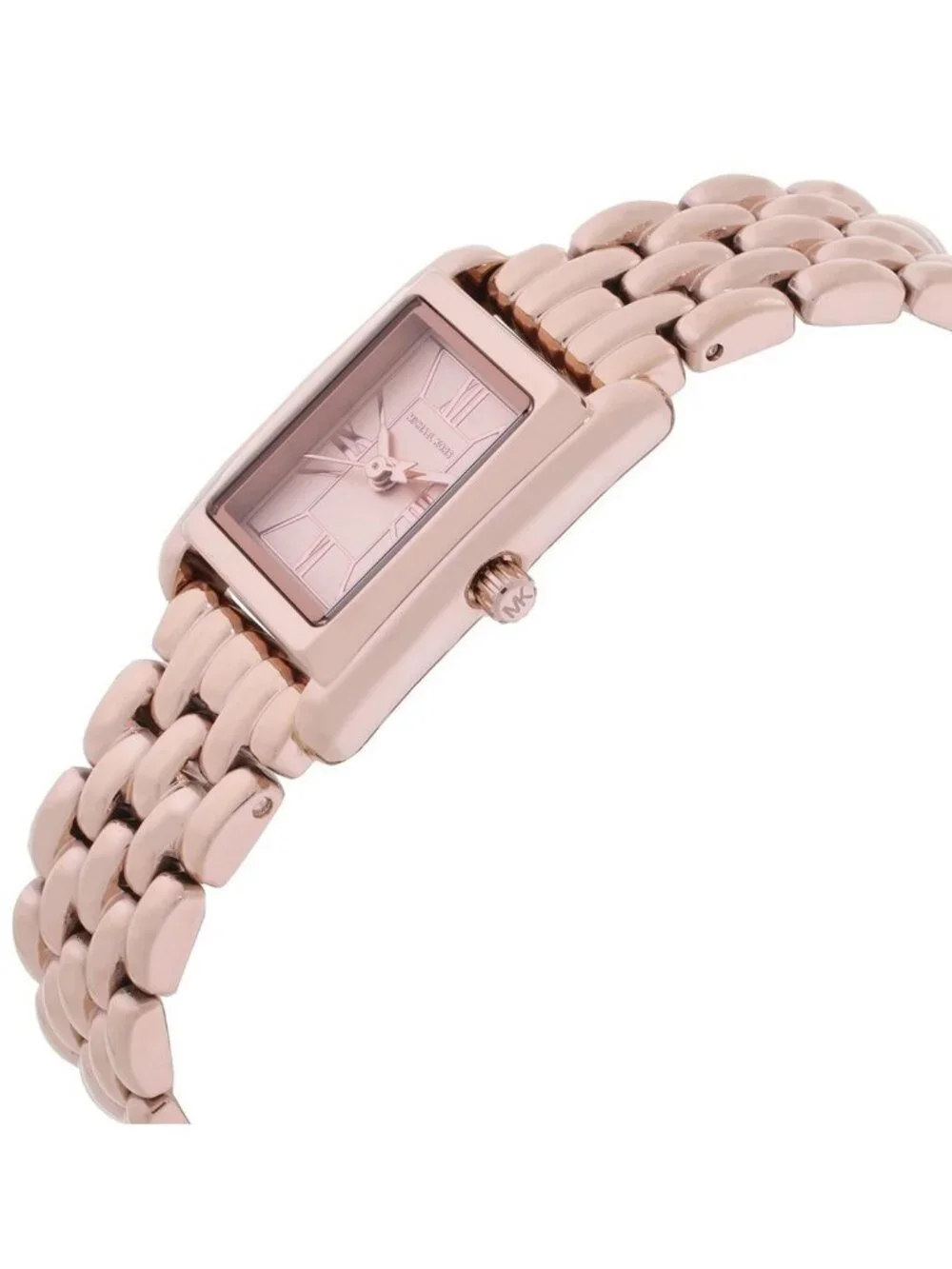NWT Michael Kors Petite Essex Quartz Rose Gold Dial Ladies Watch